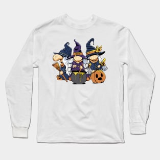Halloween Gnomes Brew Magic Long Sleeve T-Shirt